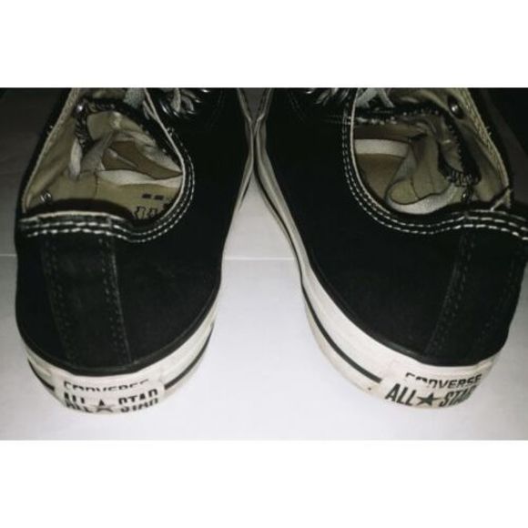 Converse Unisex CT All Star OX M9166 Black Casual Shoes Sneakers Size M 6 W 8 main image 4